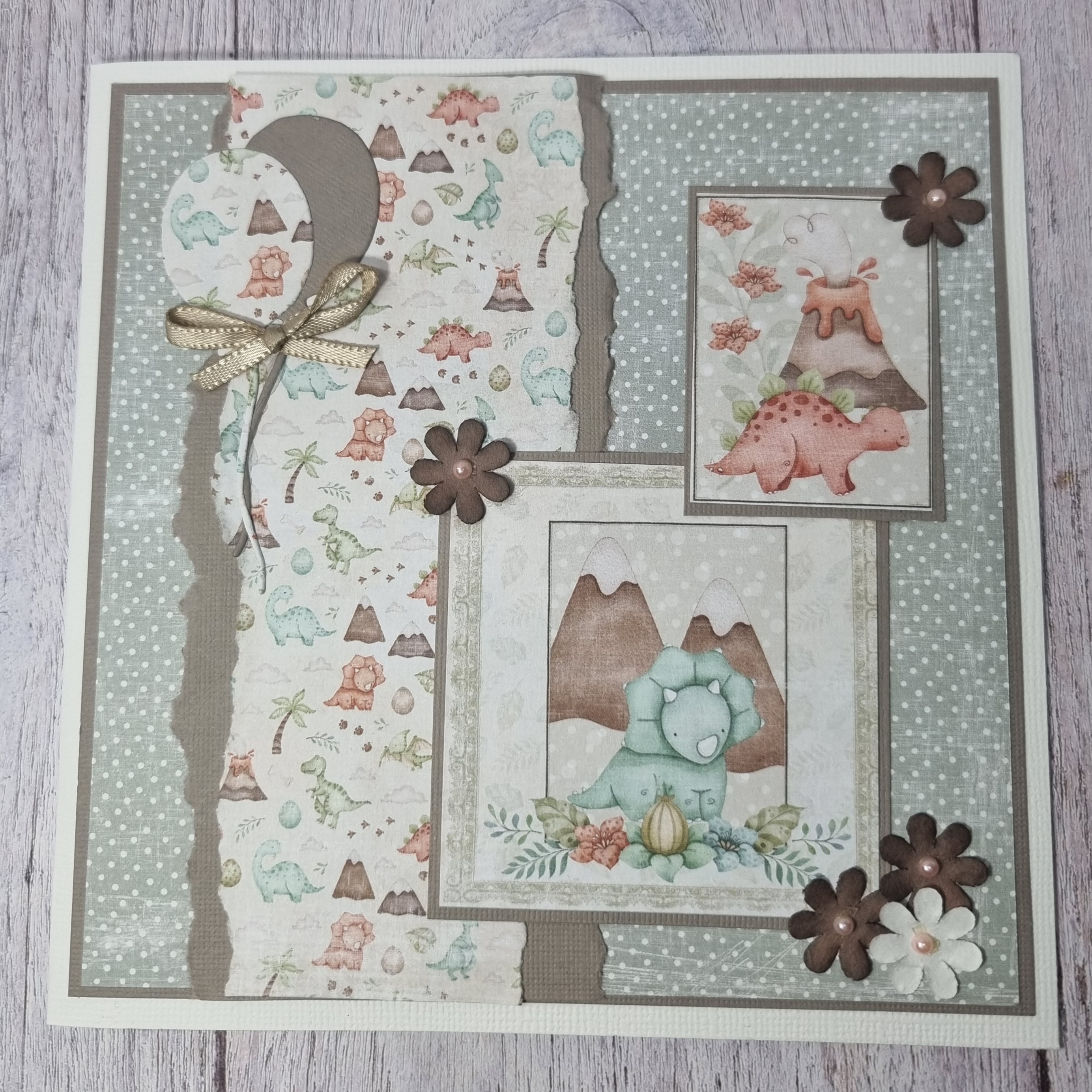 Paperpack Dinos 6x6 - 12