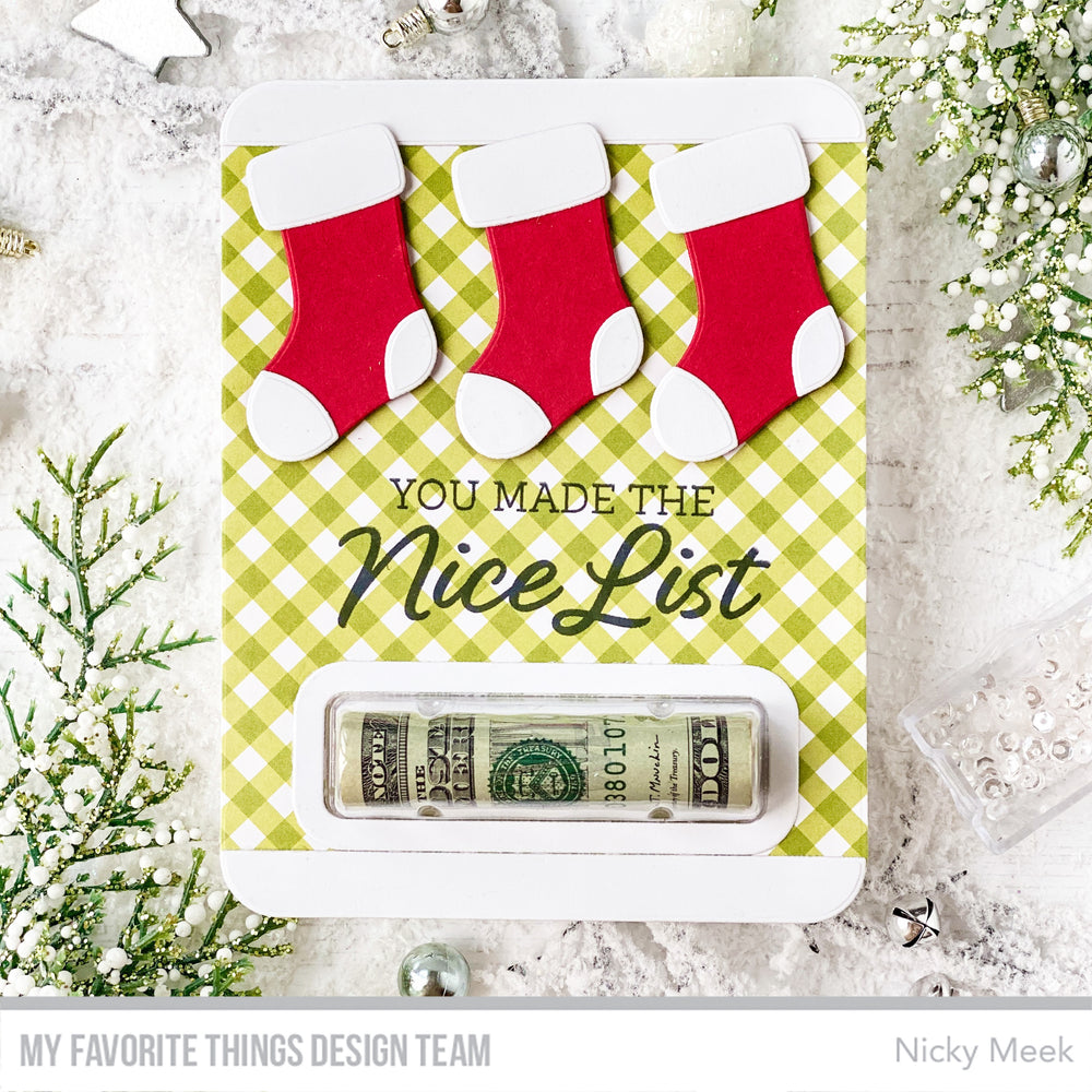 MY FAVORITE THINGS-Money Card Die-namics - 4