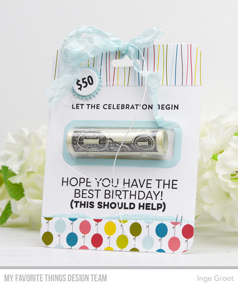 MY FAVORITE THINGS-Money Card Die-namics - 17