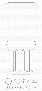 MY FAVORITE THINGS-Money Card Die-namics