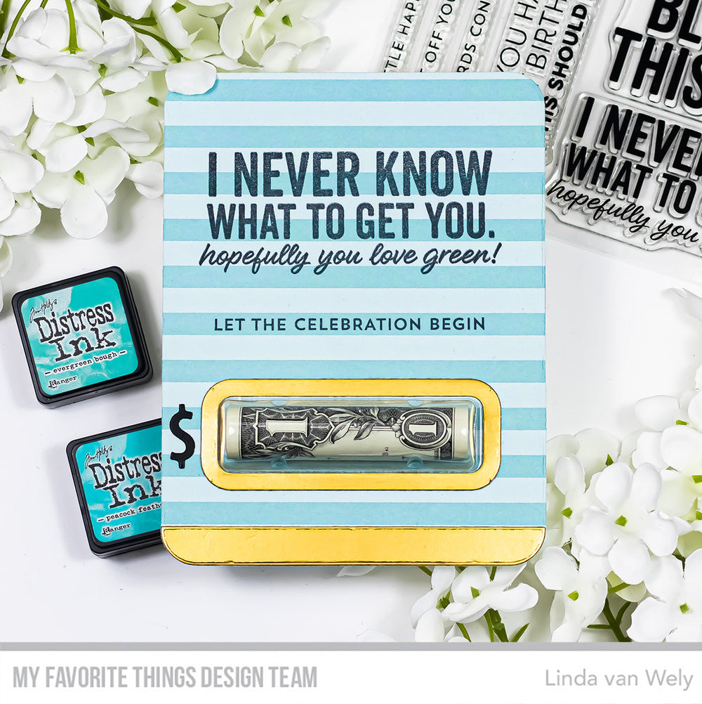 MY FAVORITE THINGS-Money Card Die-namics - 14