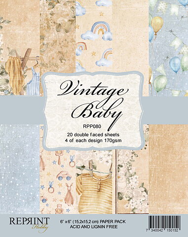 Paperpack Vintage Baby 6x6
