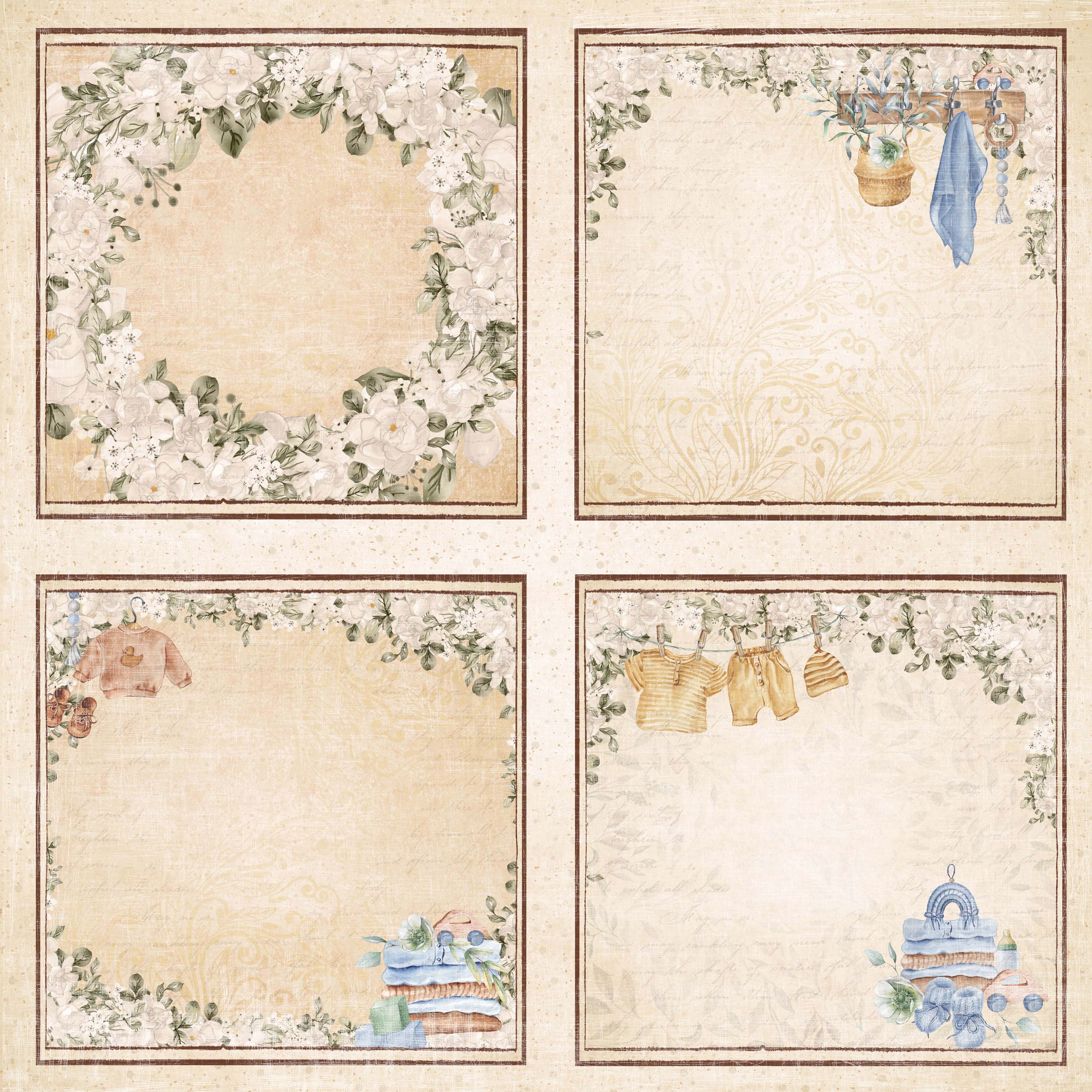 Paperpack Reprint - Vintage Baby Collection pack 8x8 - 11