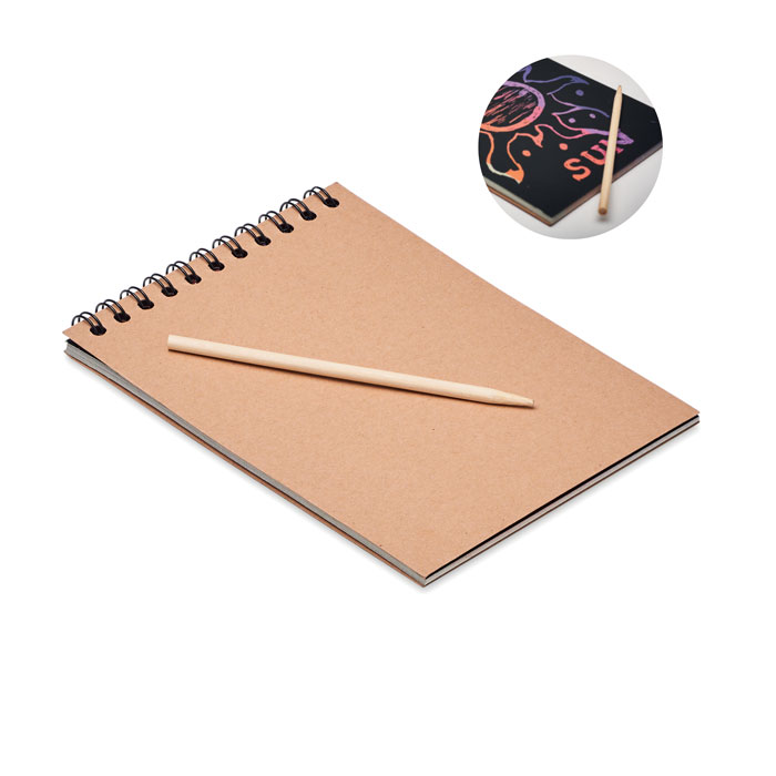 Notesbog og pen