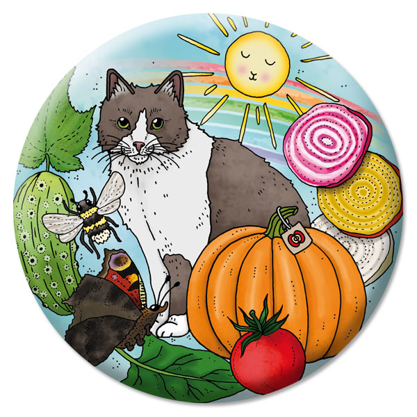 Badge - Katt