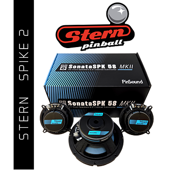 SonataSPK PinSound Speakers - Stern SPIKE 2 - PRO/PREMIUM to Limited Edition Upgrade!
