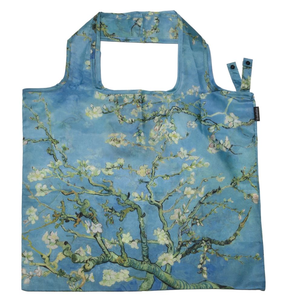 Eco bags, Vincent van Gogh, Mandelblomster, Borddisplay med 12 stk. - 2