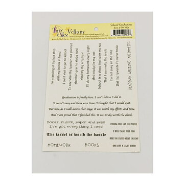 My Mind's Eye Stickers Tiny Tales - School/Graduation