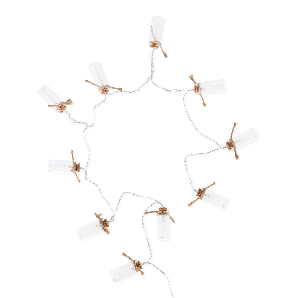 LED String Lights - Mini Glass Jars - 3