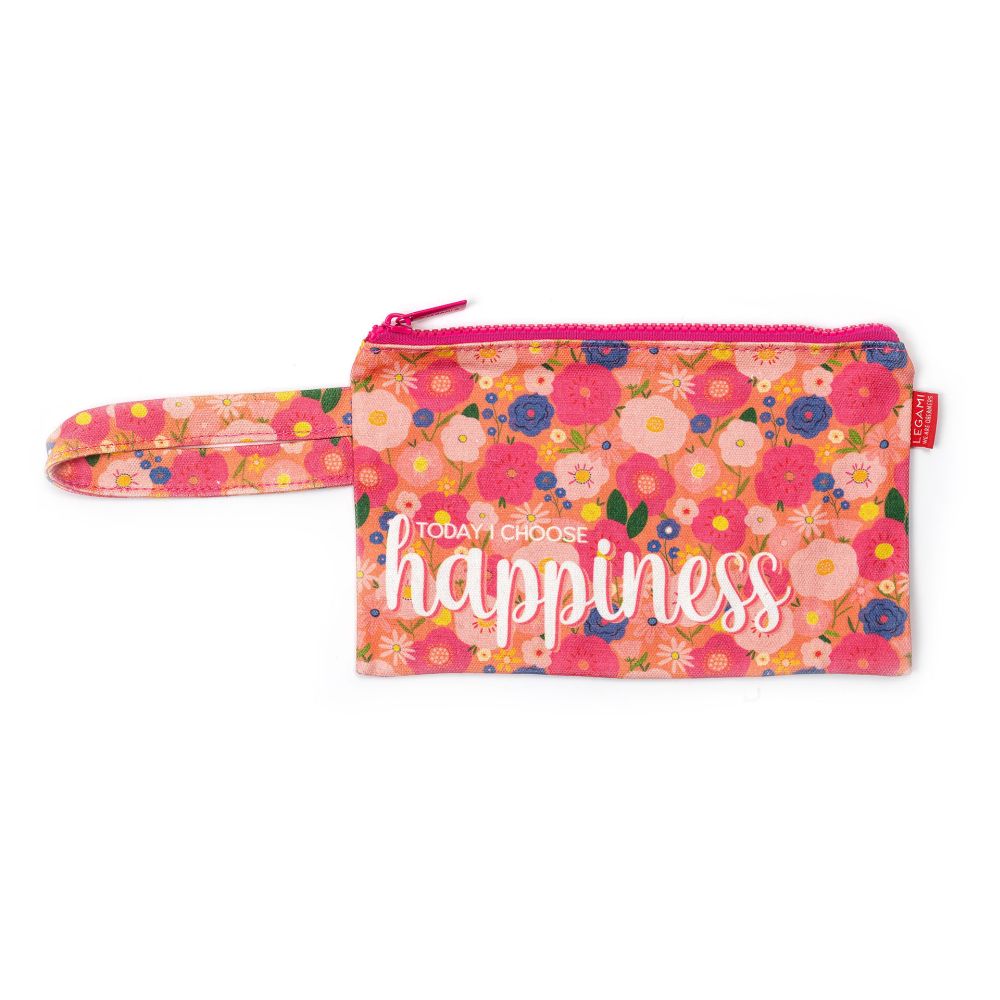 Cotton Pouch, Flowers