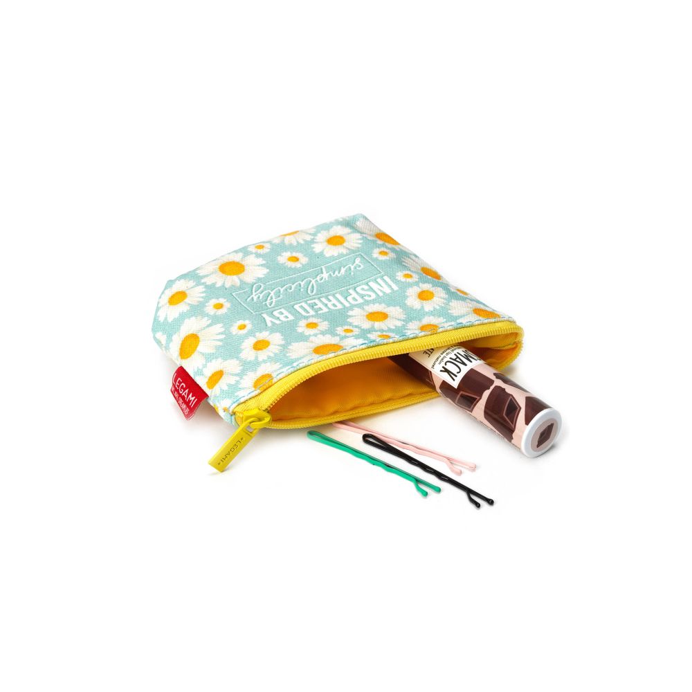 Cotton coin purse - Daisy - 2