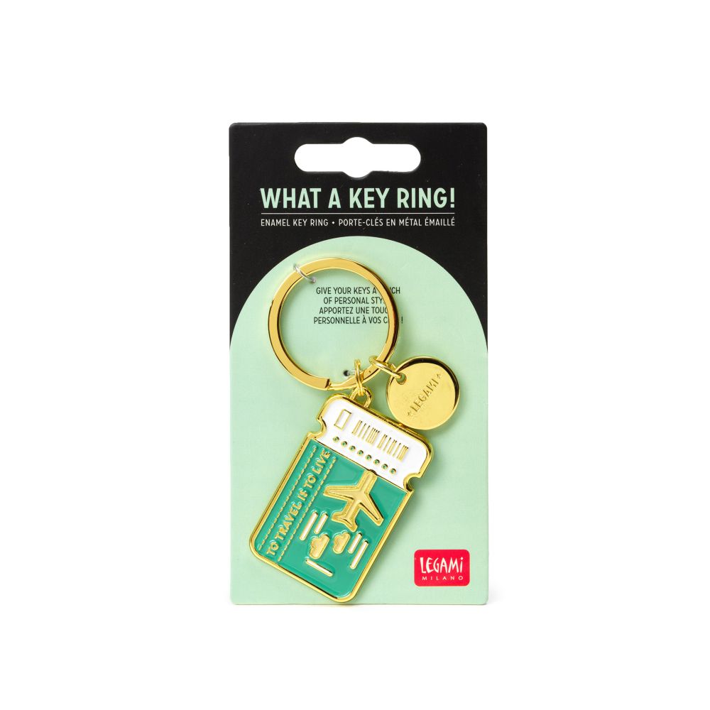What a keyring, nyckelring - Travel ticket - 2