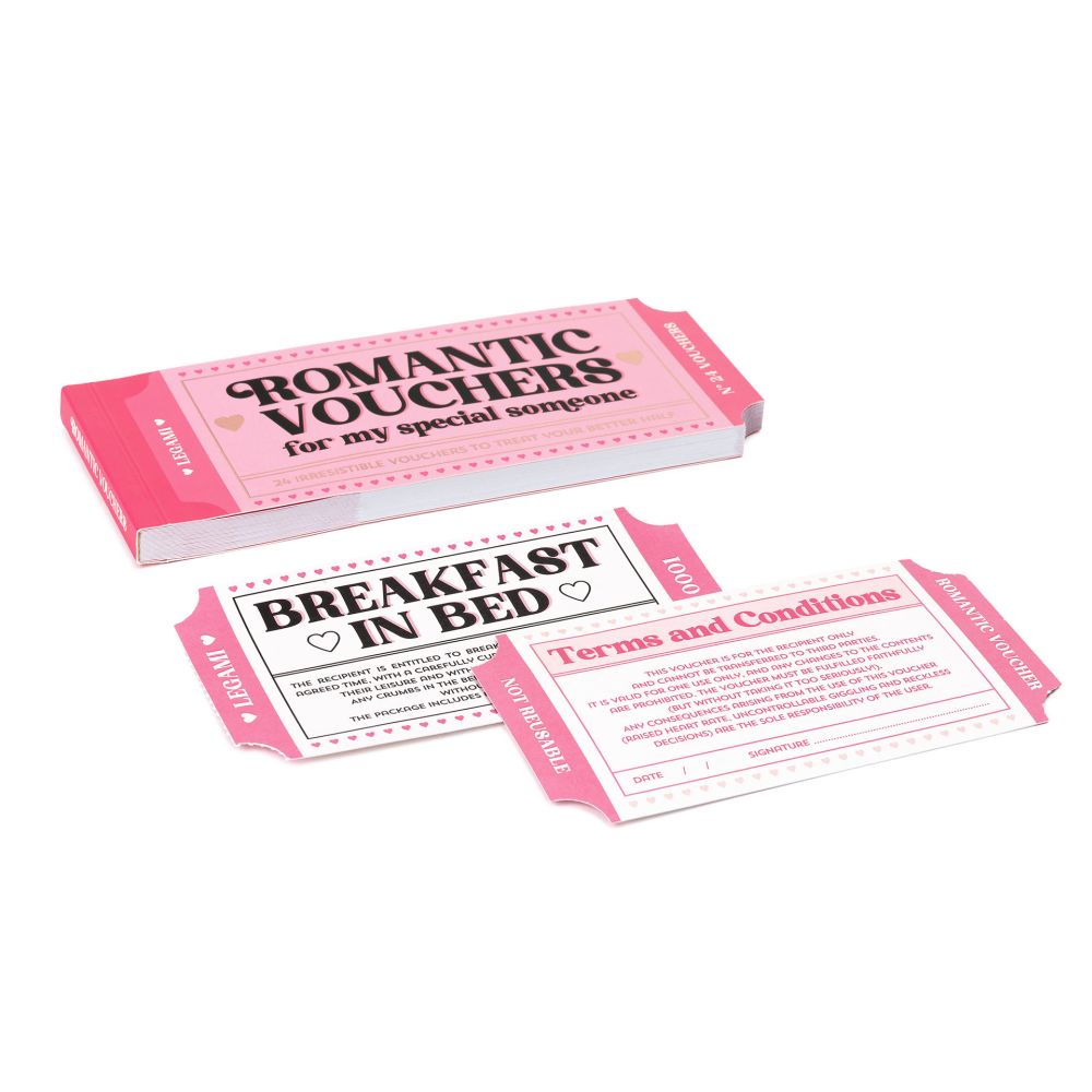 Gift Vouchers, kul presentkort - Romantic - 4