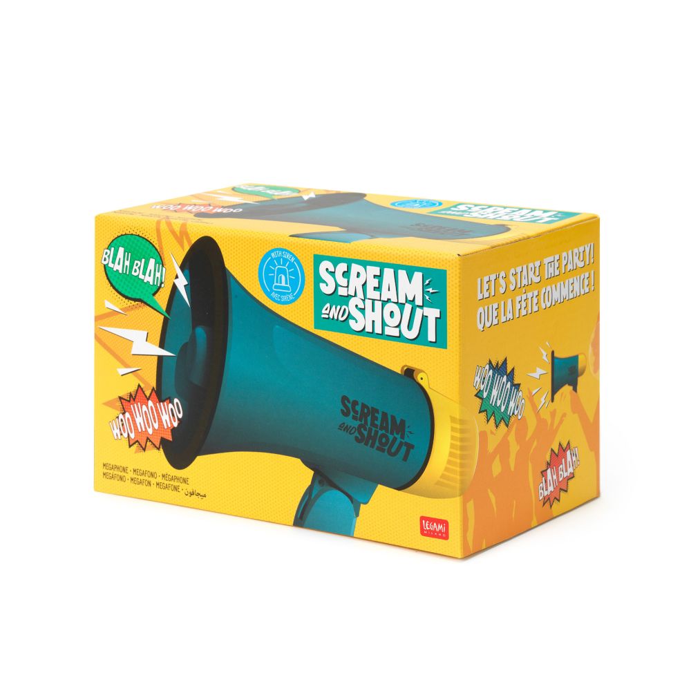 Scream and shout, megafon - 2