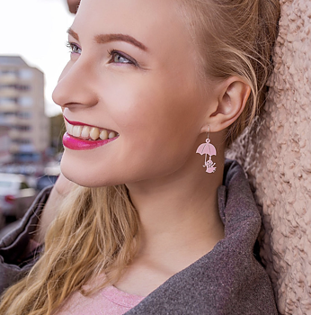Little My Umbrella Earrings - Coruu
