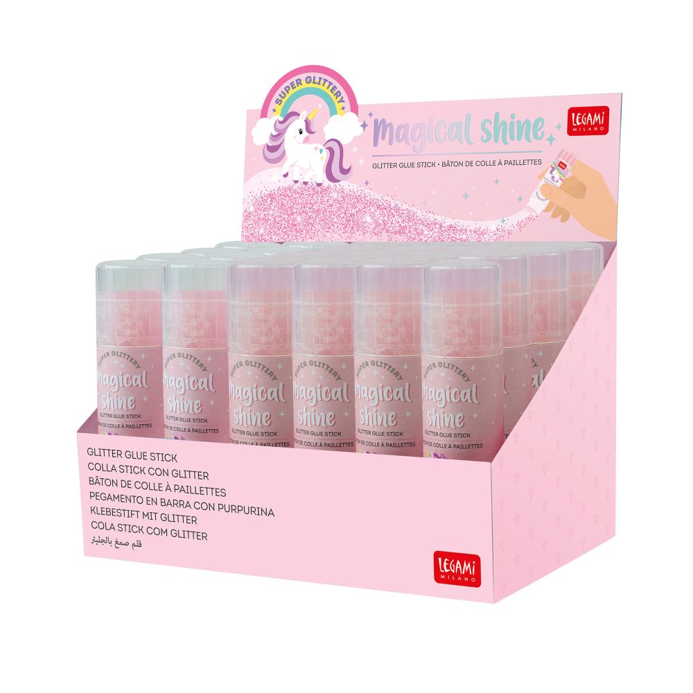 Magical shine, glitter glue stick, limstift - 2