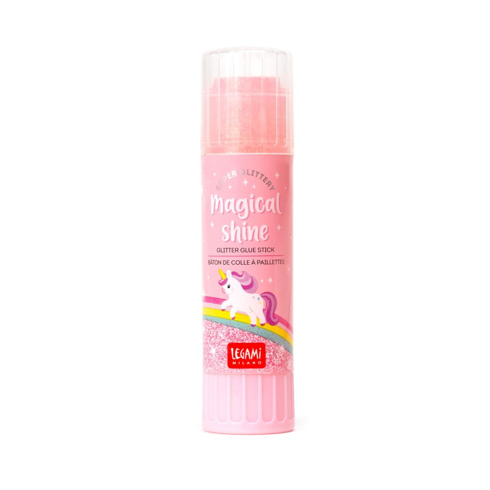 Magical shine, glitter glue stick, limstift