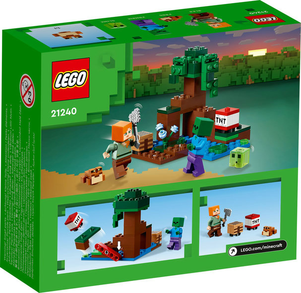 LEGO 21240 The Swamp Adventure Minecraft - Robbis Hobby Shop