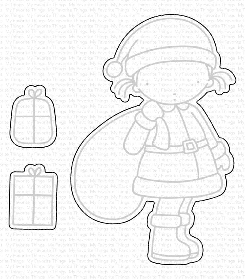 MY FAVORITE THINGS-PI Christmas Sweetheart STAMP & DIE SET - 2