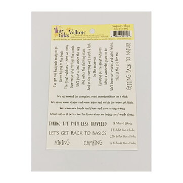 My Mind's Eye Stickers Tiny Tales - Camping, Hiking