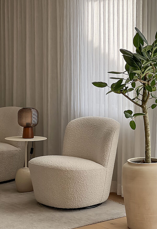 AURA bordlampa, brunbets/ brun - Aneta Lighting - 2