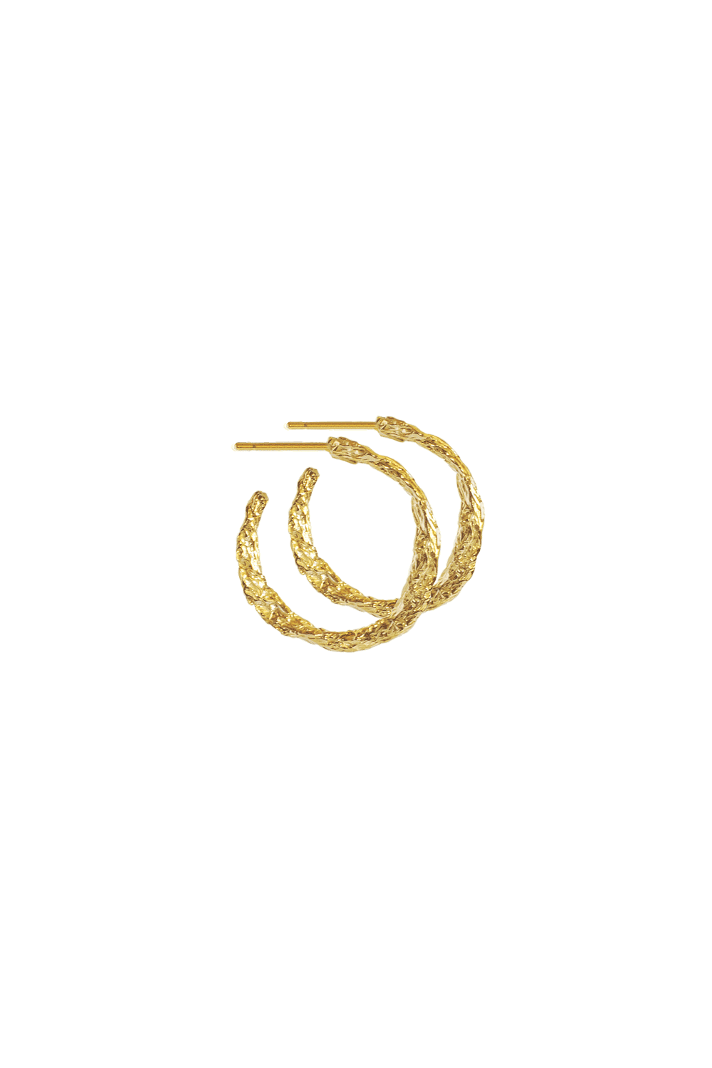 Medium Marlene Hoops Gold