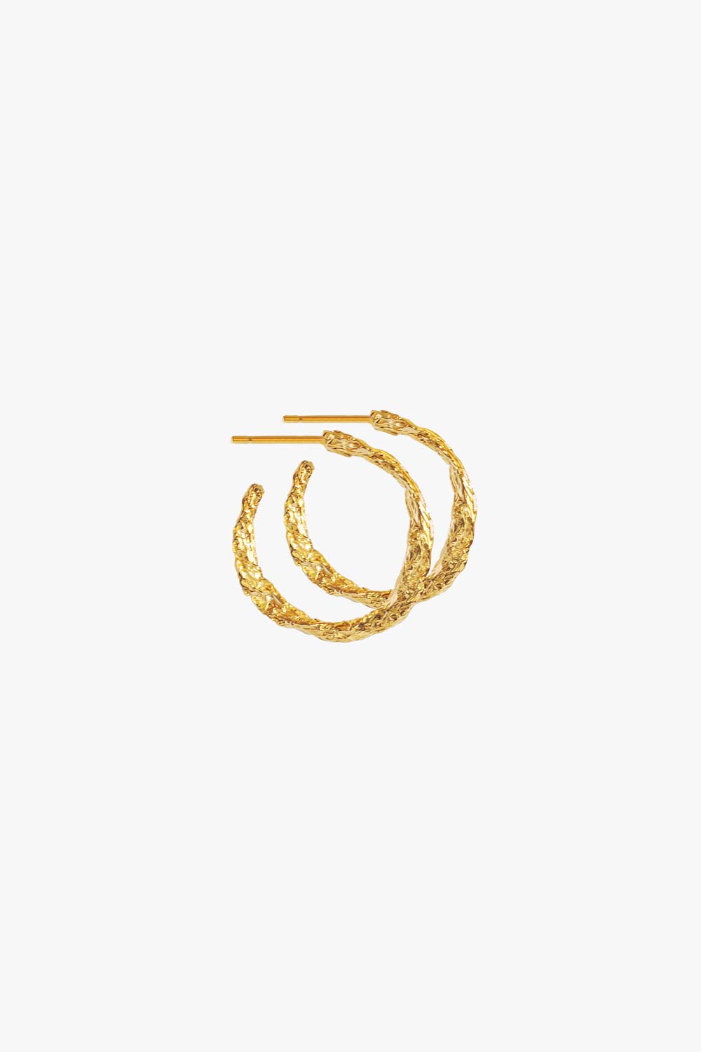 Medium Marlene Hoops Gold