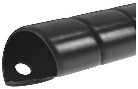 Skyddsspiral 90mm svart 1m 1st