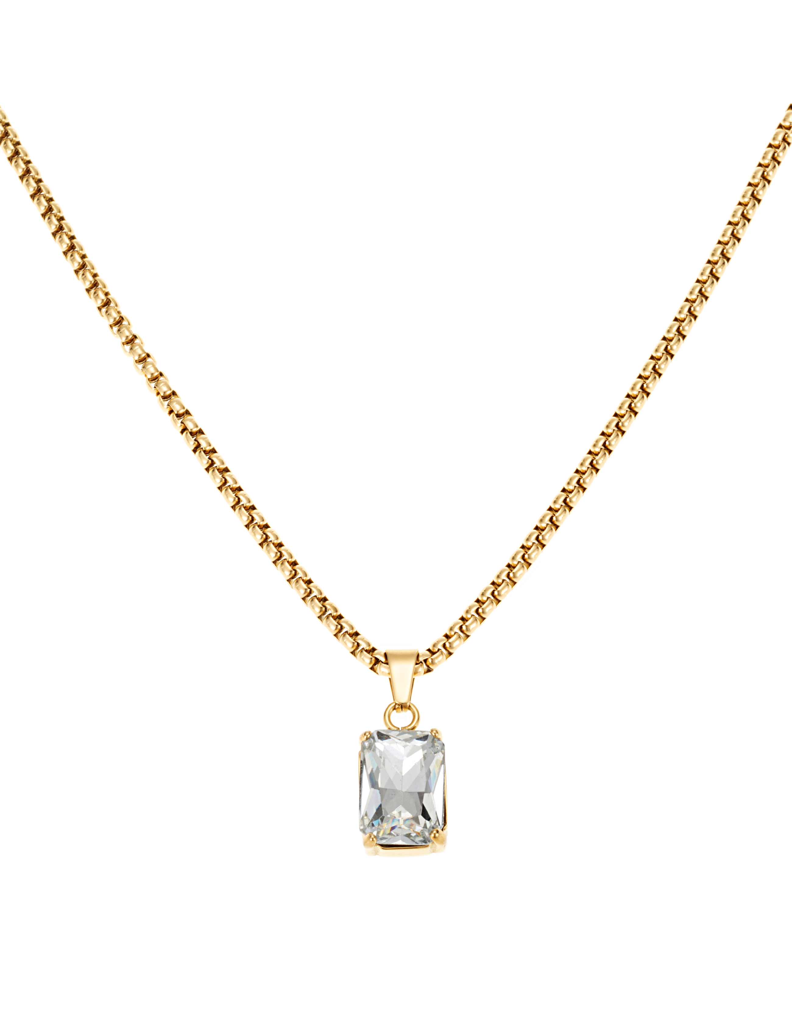 Maxime necklace 42 cm , gold