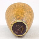 グナー・ニールンド AXZシリーズ 黄土色のベース Vase 1950年代 15cm (2)