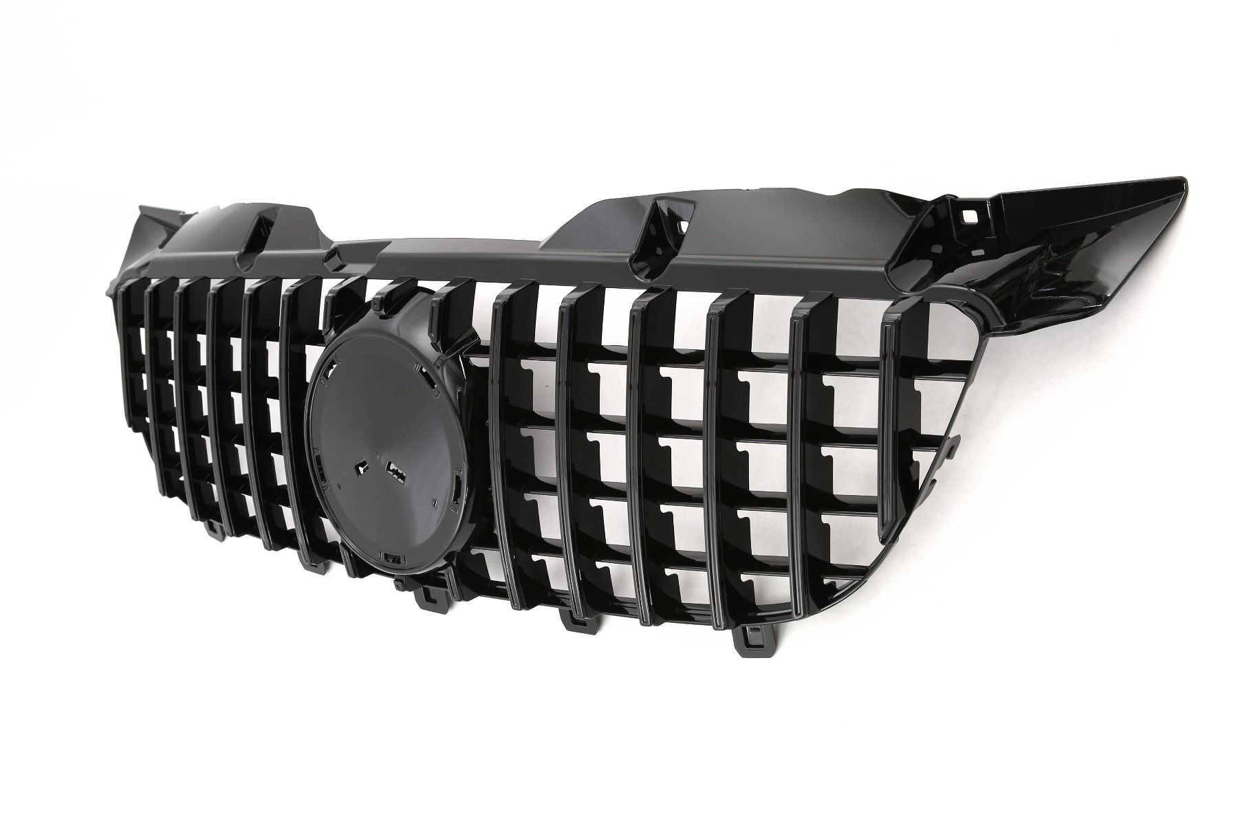 1. AMG GT-R PANAMERICAN look grill 06-12 BLACK - 3