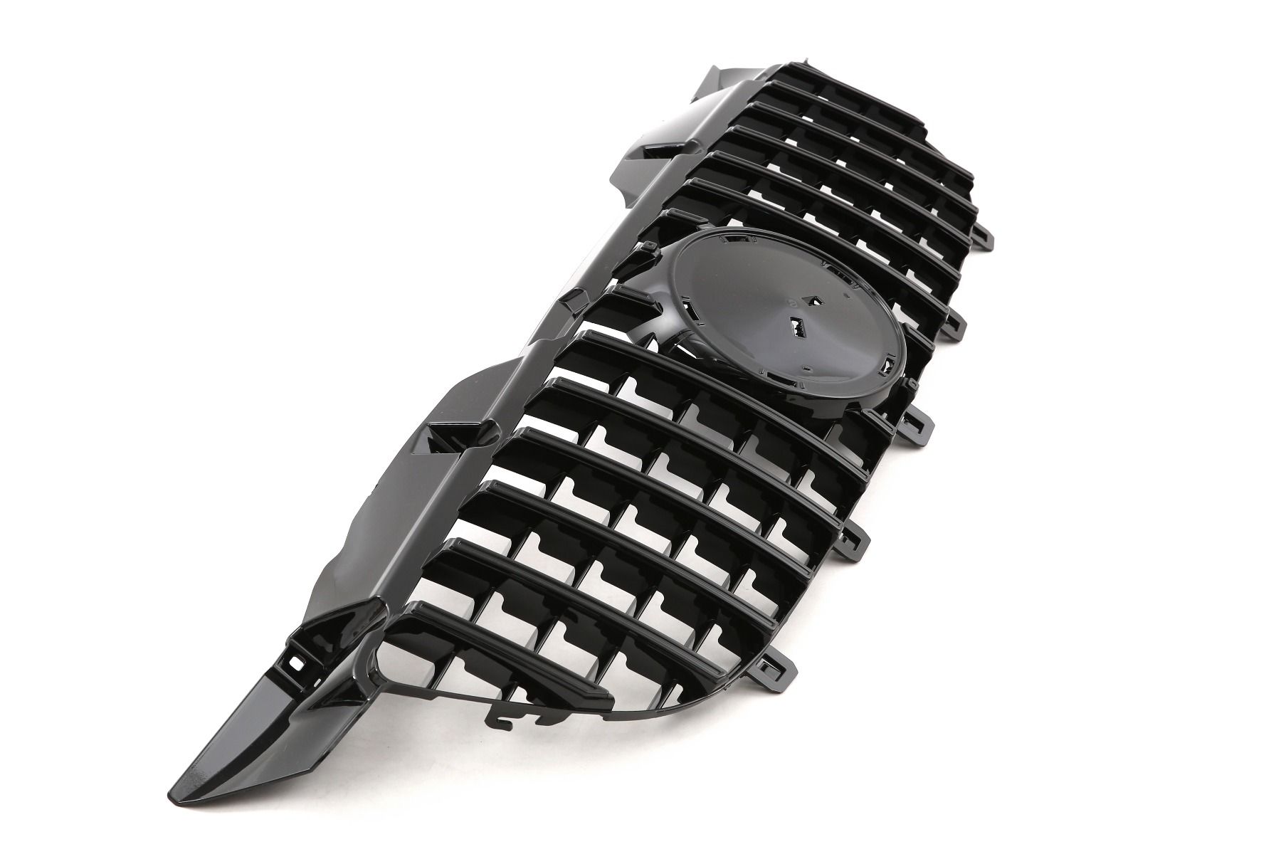 1. AMG GT-R PANAMERICAN look grill 06-12 BLACK - 2