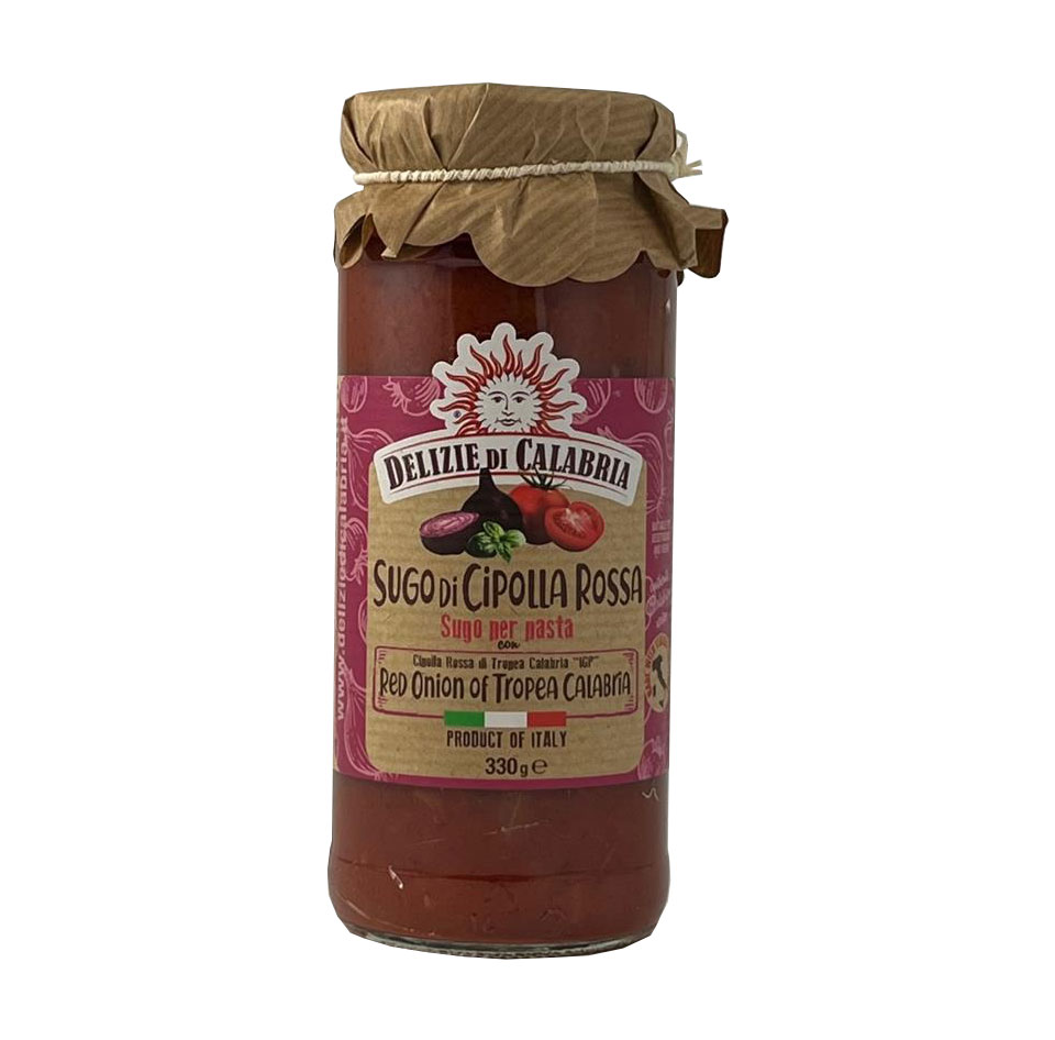 Delizie di Calabria, Sugo di Cipolla Rossa Tropea - 330g