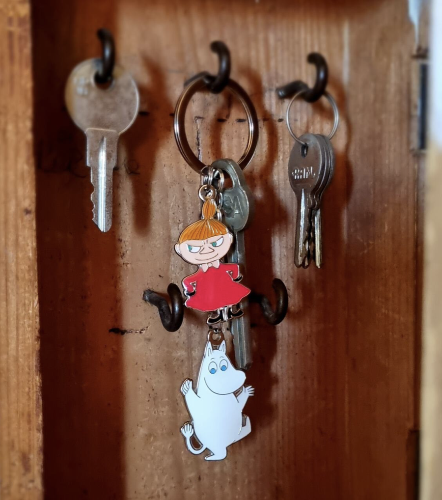 Moomin Keyring - Little My & Moomintroll - 2