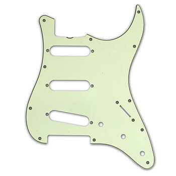 Pickguard  '62 Stratocaster 3-Ply Truss Rod Scoop (Mint-Green)