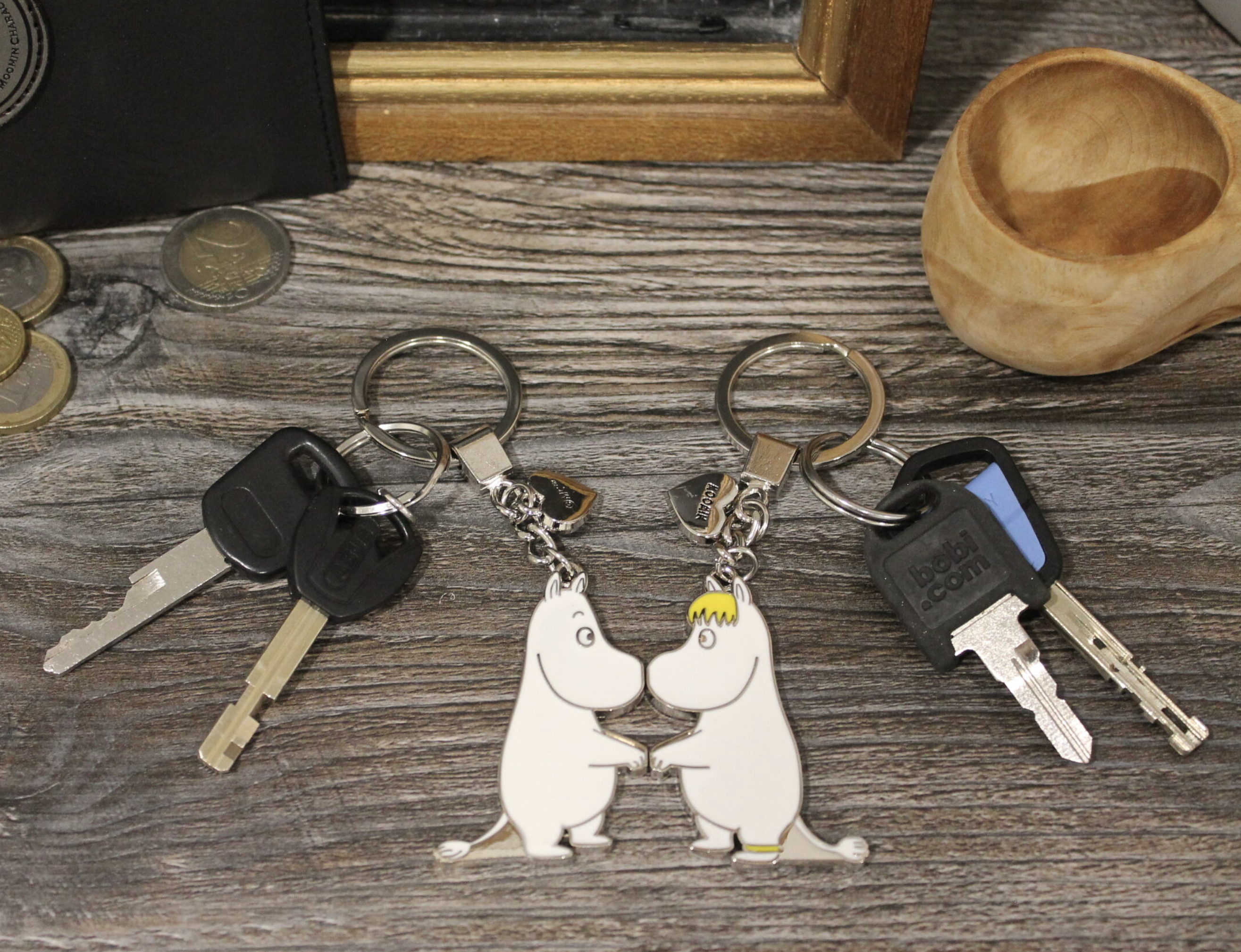 Mumin Nyckelring Set - Mumintrollet & Snorkfröken - 2