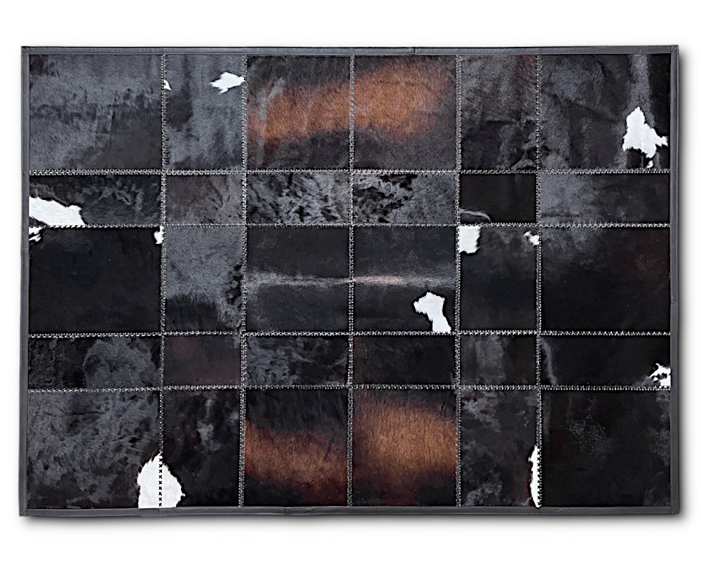 Lädermatta Patchwork 170 x 240 cm