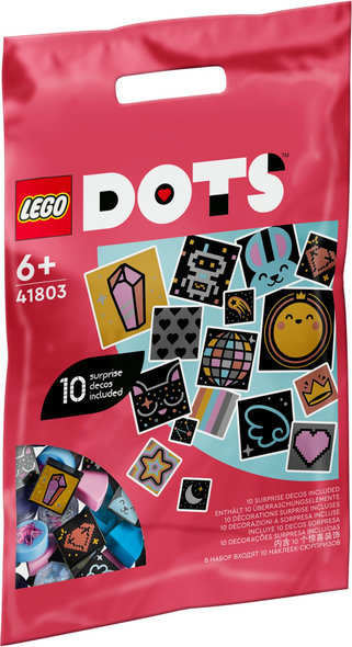 LEGO 41803 DOTS-lisäsarja 8 – Kimalletta ja säihkettä