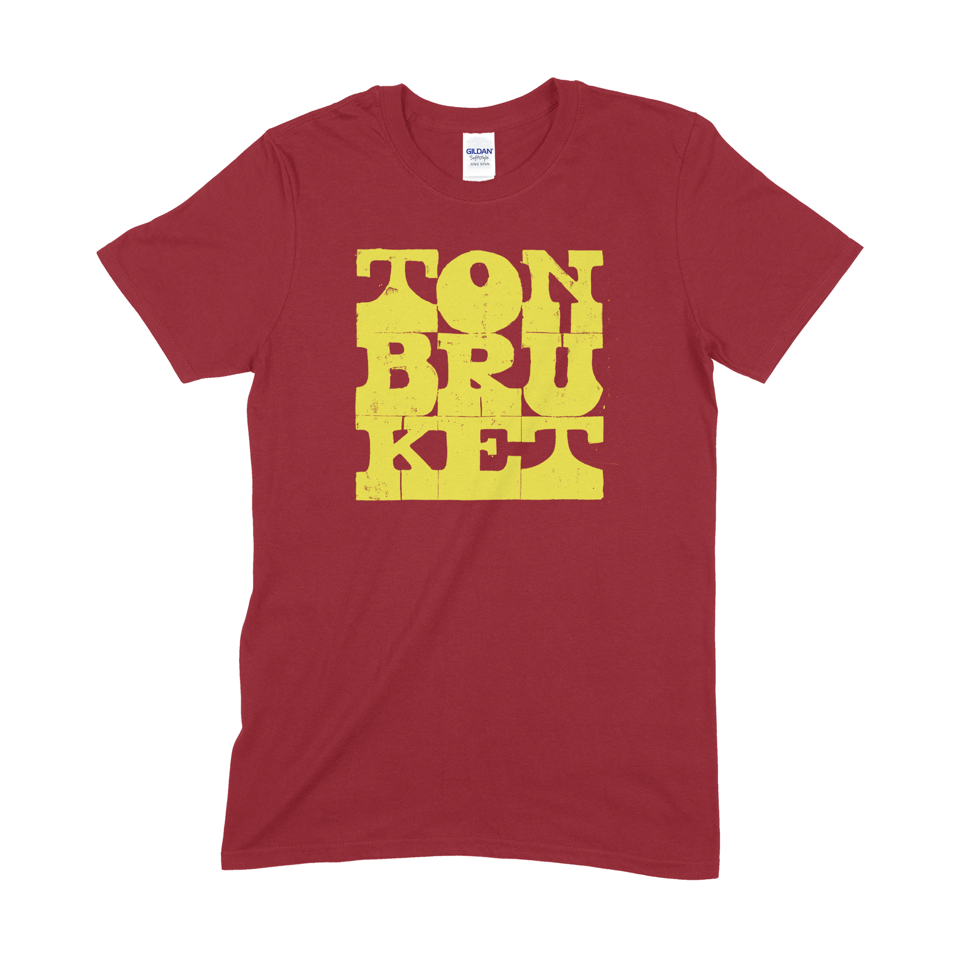 TONBRUKET - T-SHIRT, LOGO (RÖD)