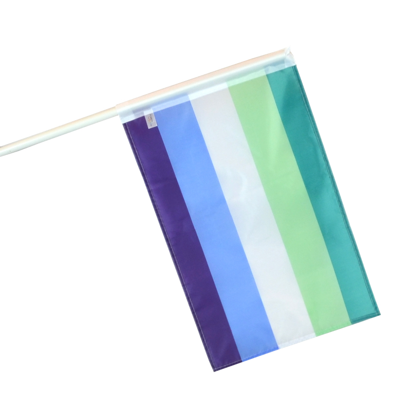 Gay man-faced flag replacement Flag - 2