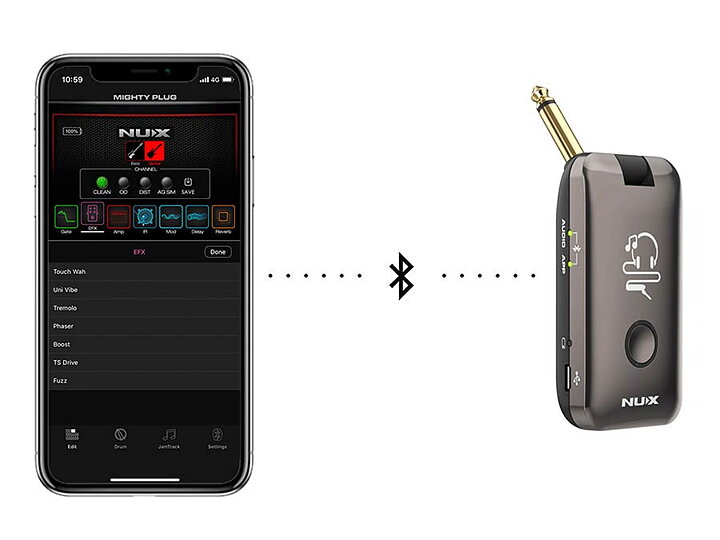 NUX MP-2 MIGHTY PLUG MODELING EARPHONE AMPLUG