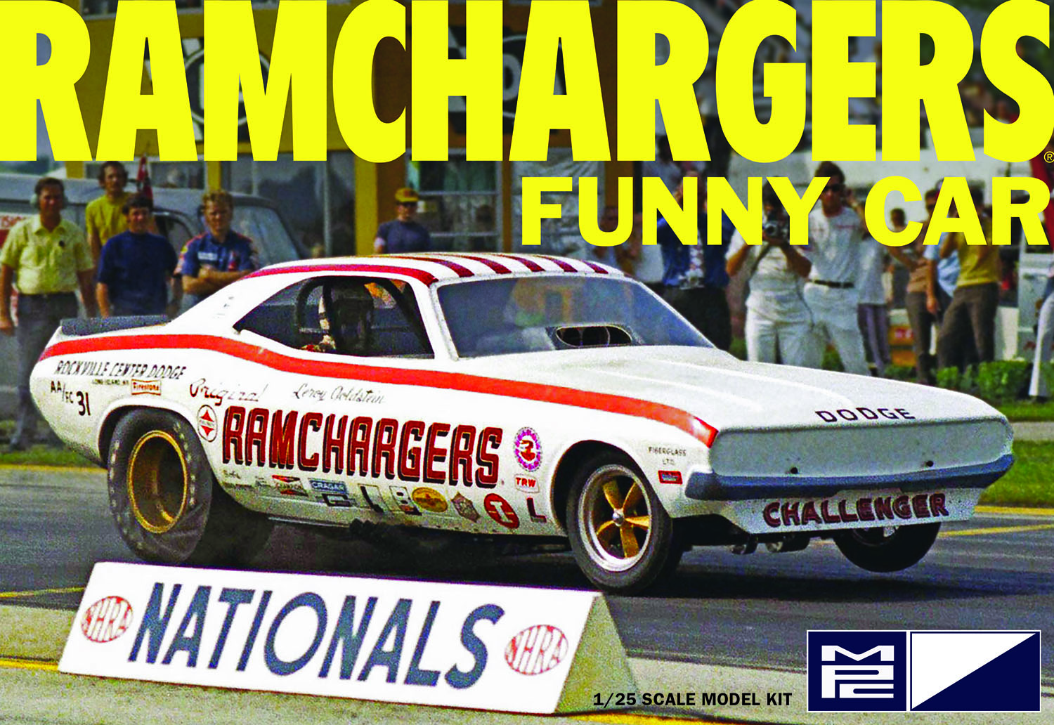 1/25 RAMCHARGERS DODGE CHALLENGER FUNNY CAR