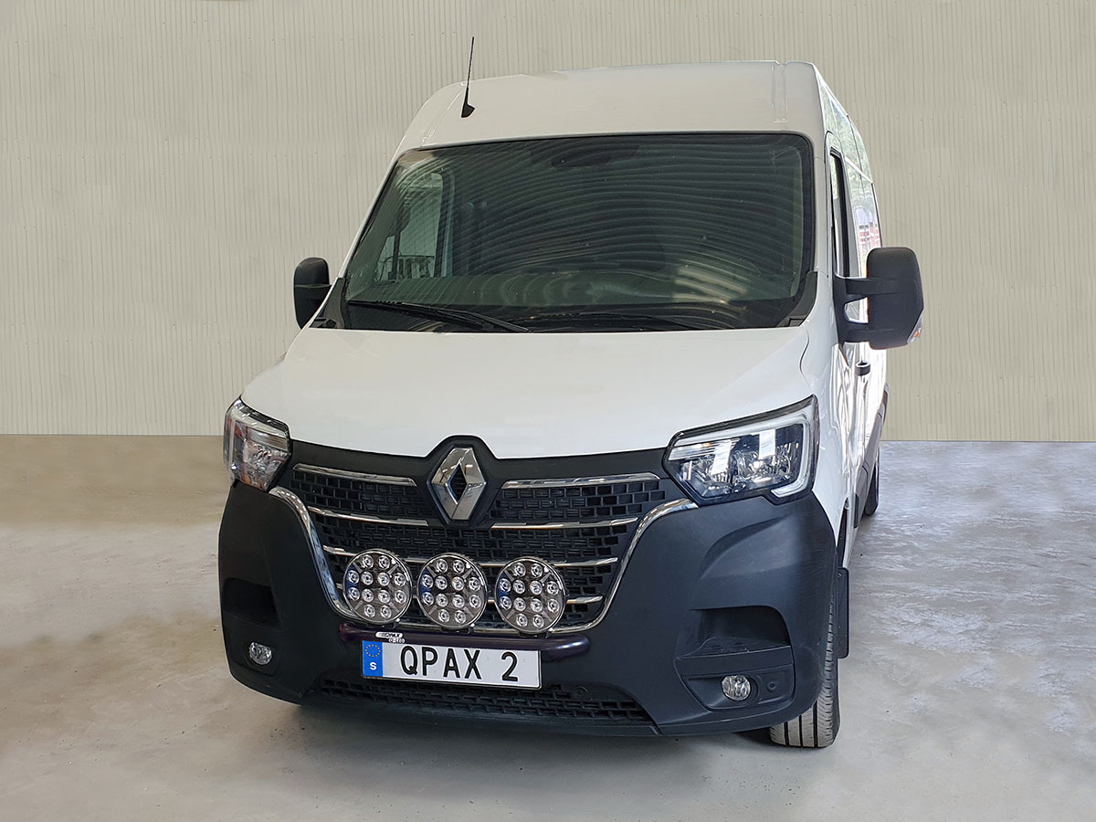 Q-LIGHT II Renault Master 20-24 extraljusfäste (extraljusbåge) för upp till 3st lampor