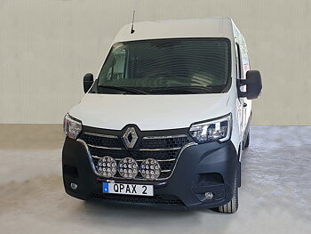 Q-LIGHT II Renault Master 20-24 extraljusfäste (extraljusbåge) för upp till 3st lampor