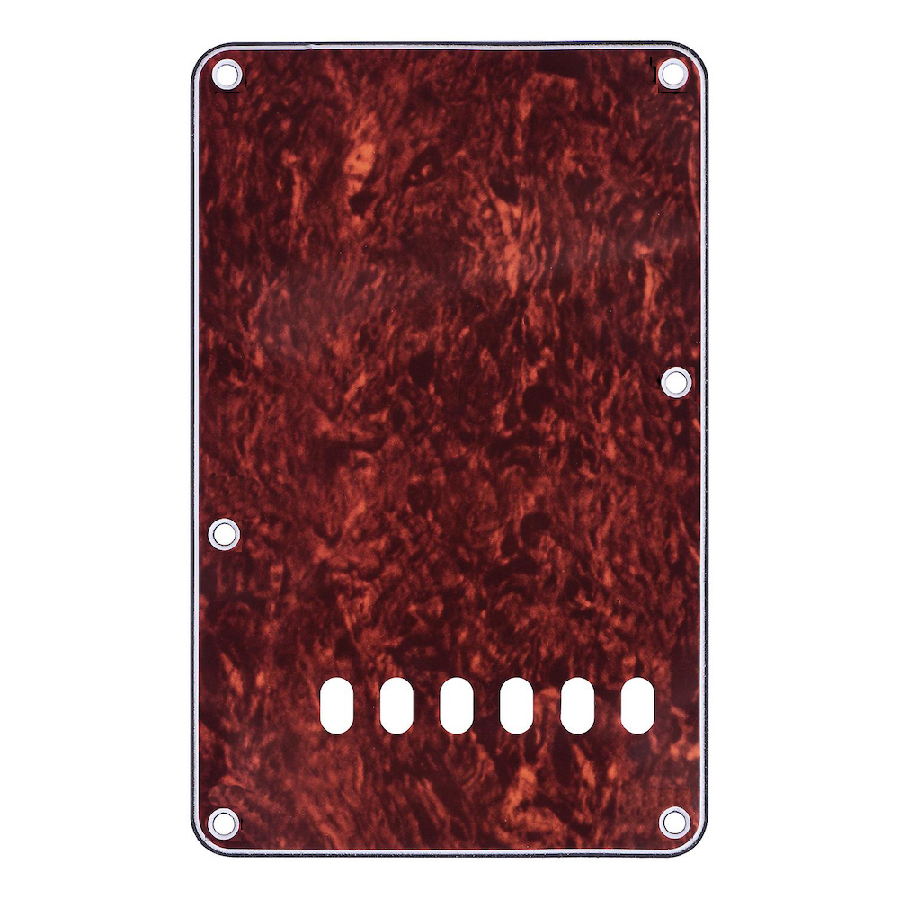 Backplate Tremolo Cover 3-Ply (Tortoise)