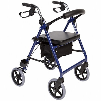 Impala extra bred rullator med sits och väska