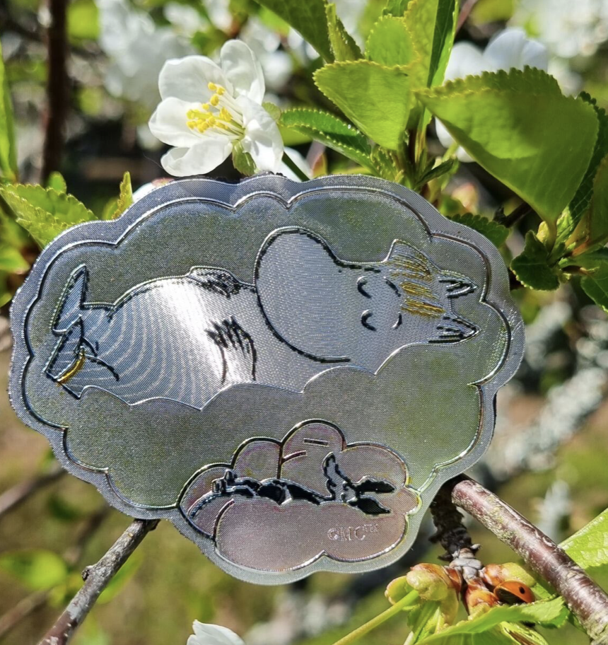 Mumin Aluminium Magnet - Snorkfröken - 2