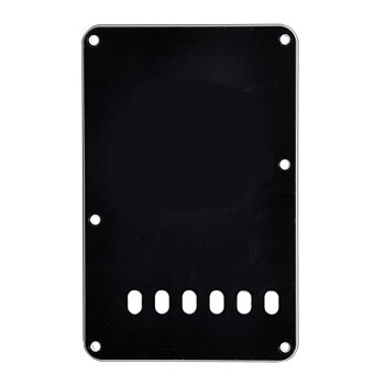 Backplate Tremolo Cover 3-Ply (Black)