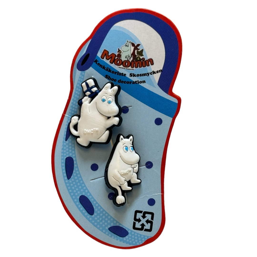 Mumin Skodekorationer 2-Pack - Mumintrollet