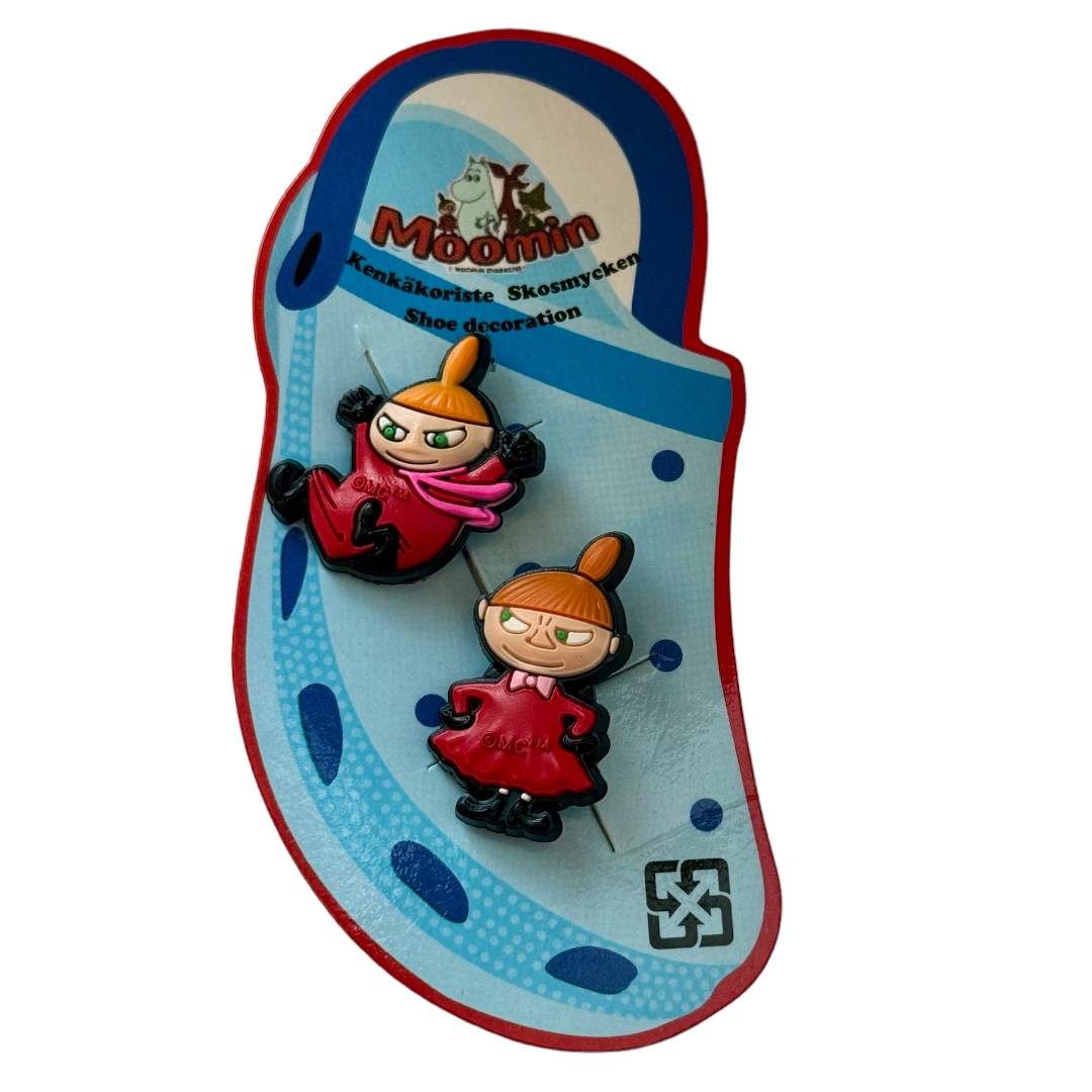 Mumin Skodekorationer 2-Pack - Lilla My